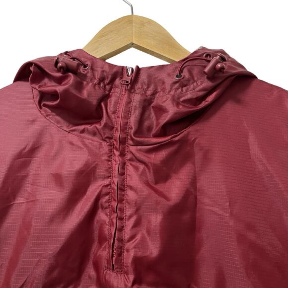 Sacramento River Cats Mens GIII Carl Banks Windbreaker Hooded Jacket Size L Red - Picture 5 of 10